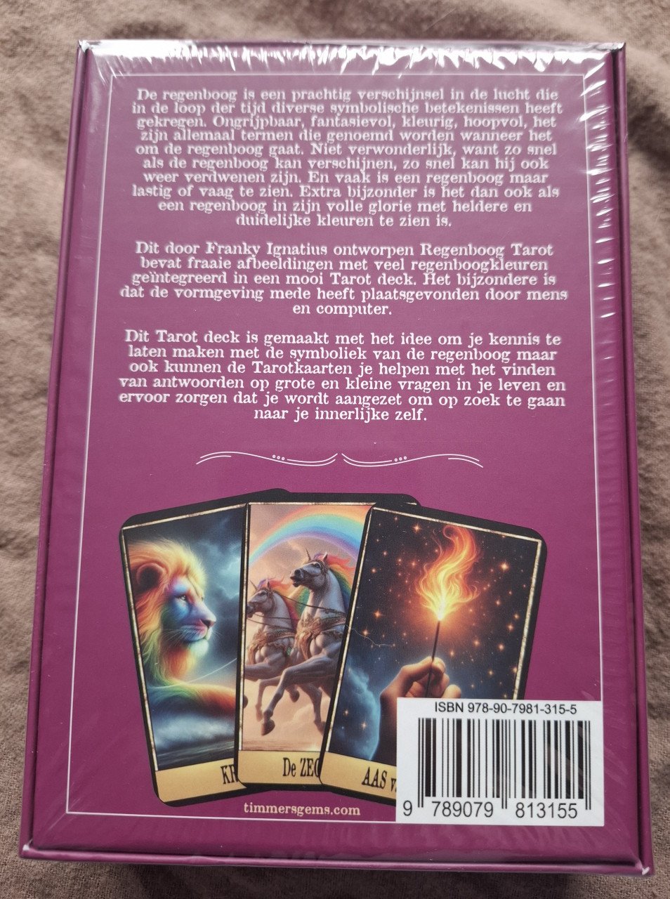 Verschillende tarot kaarten nieuw
