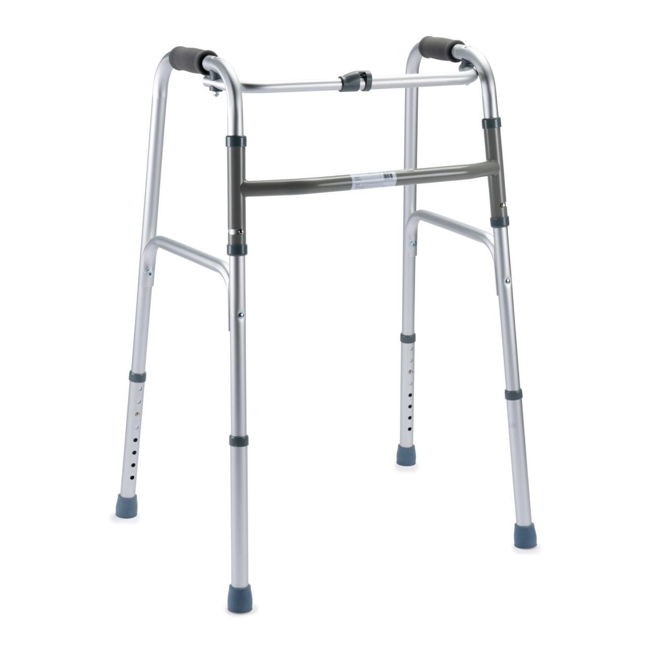 Opklapbaar looprek in hoogte verstelbaar