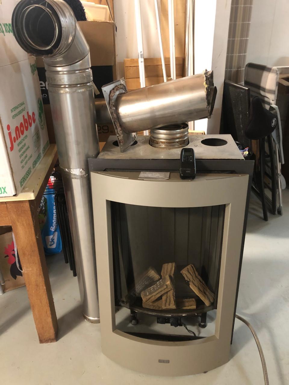 Gas (sfeer) kachel Helex Hi-Fire-  inbouw