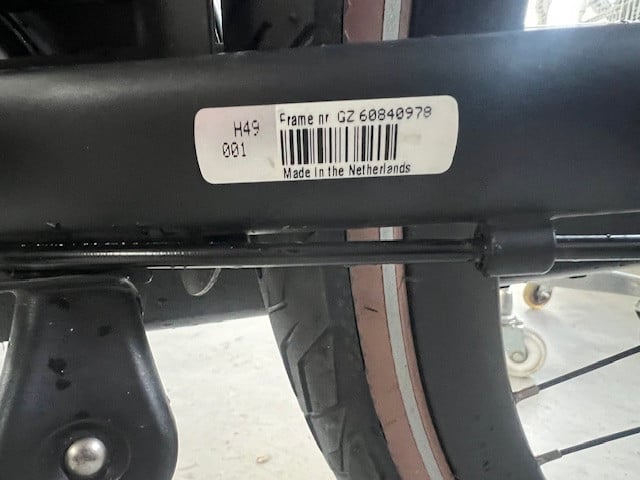Gazelle Esprit Framemaat 49CM