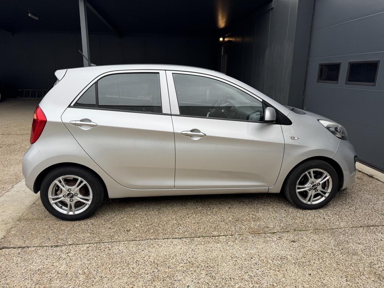Kia Picanto 1.0 CVVT 5Drs 2015 51KW Grijs Airco Apk Nap