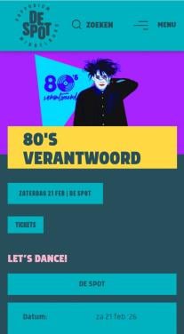 Tickets,  SPOT MIDDELBURG  vanavond