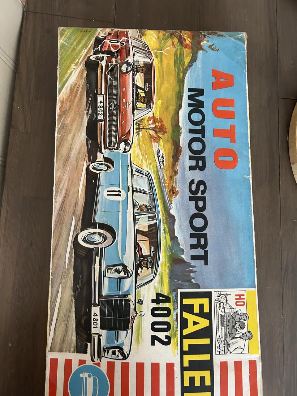 Autoracebaan van 50 jaar geleden