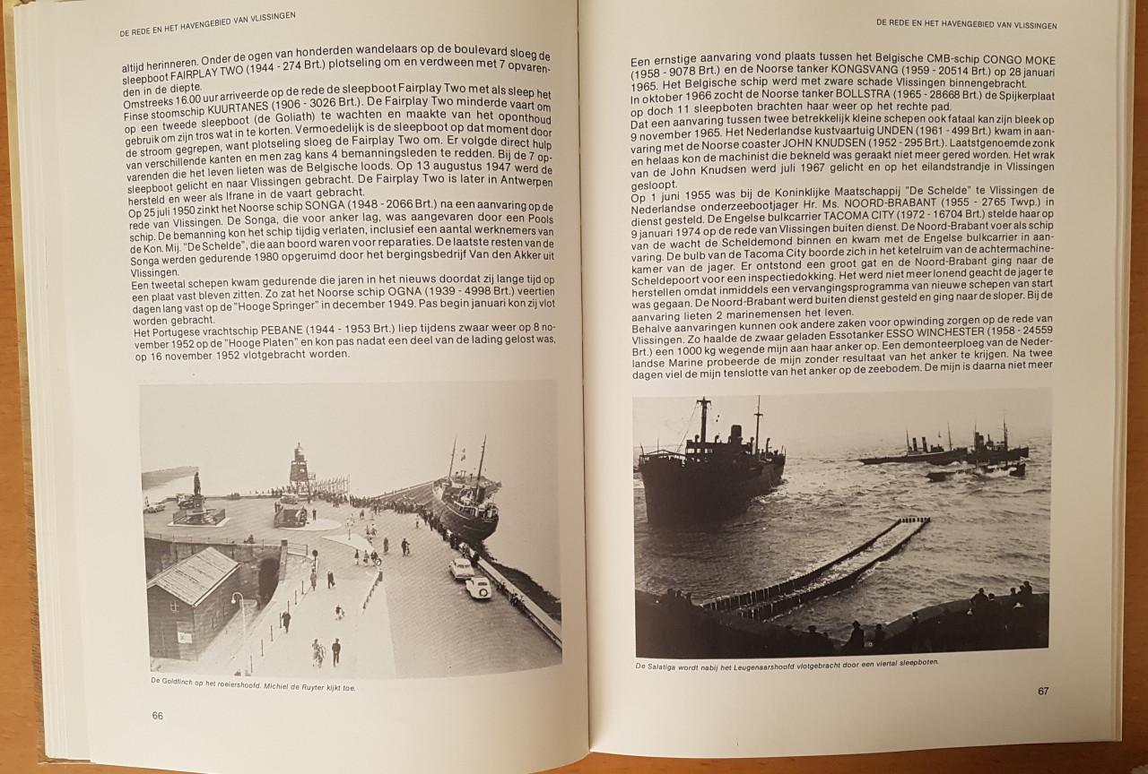 DE WESTERSCHELDE BIJ STORM EN MIST - C Heijkoop - 1983