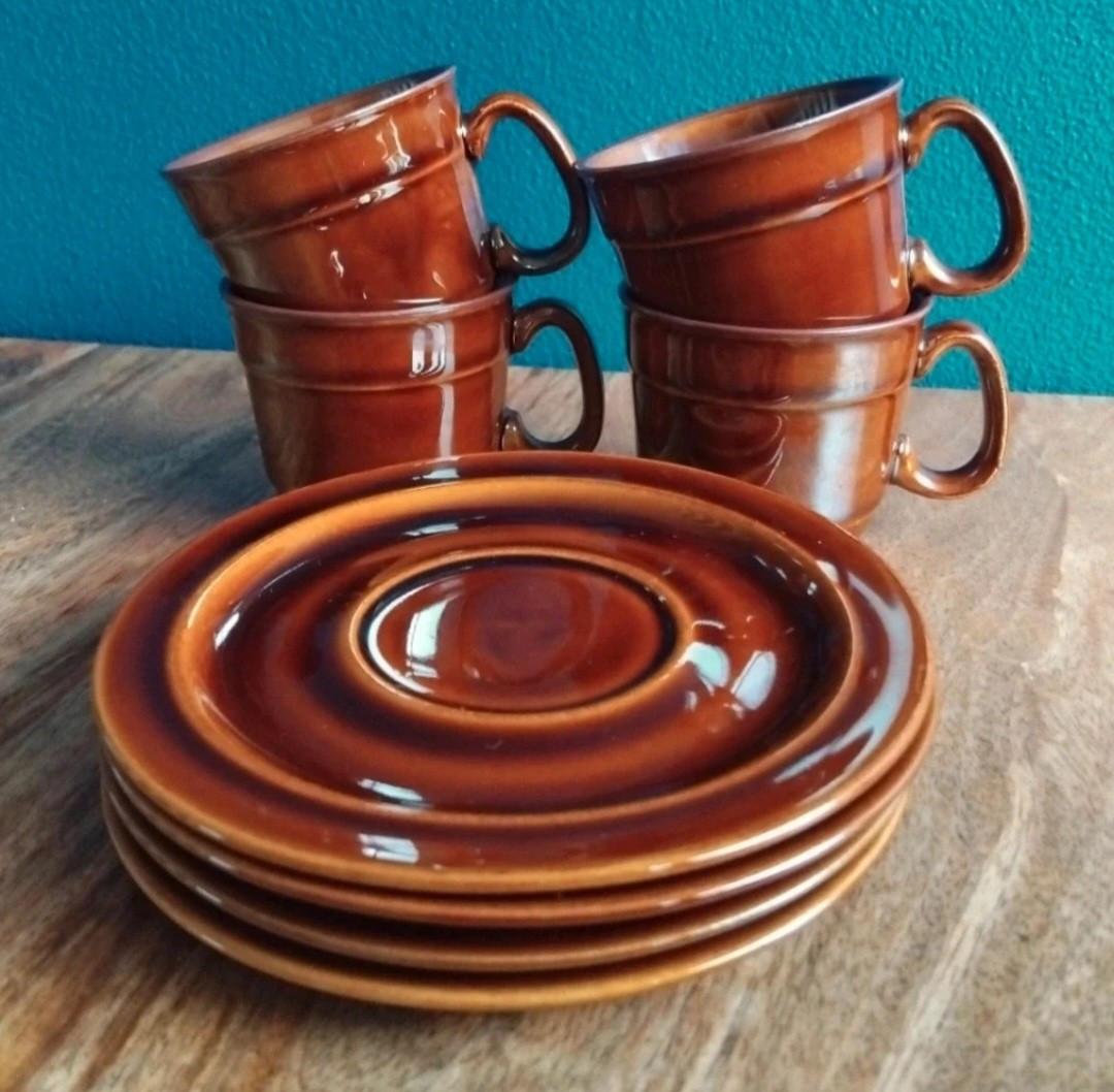 Vintage Pruszków Koffie/Theeservies