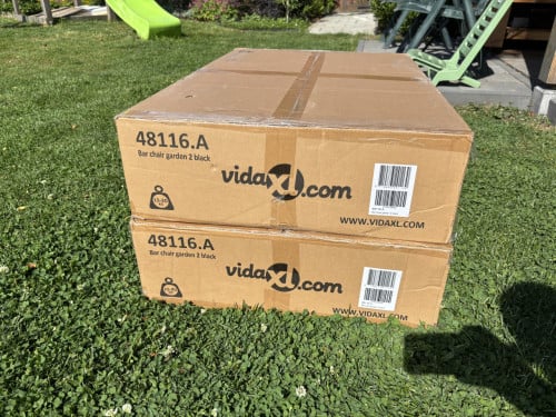 VidaXL Barstoelen buiten