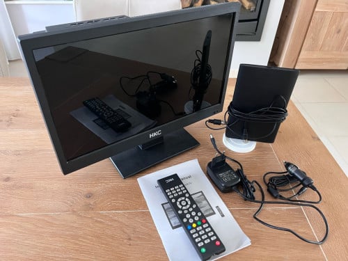 Digitale kleuren televisie voor in de camper, nieuwstaat!