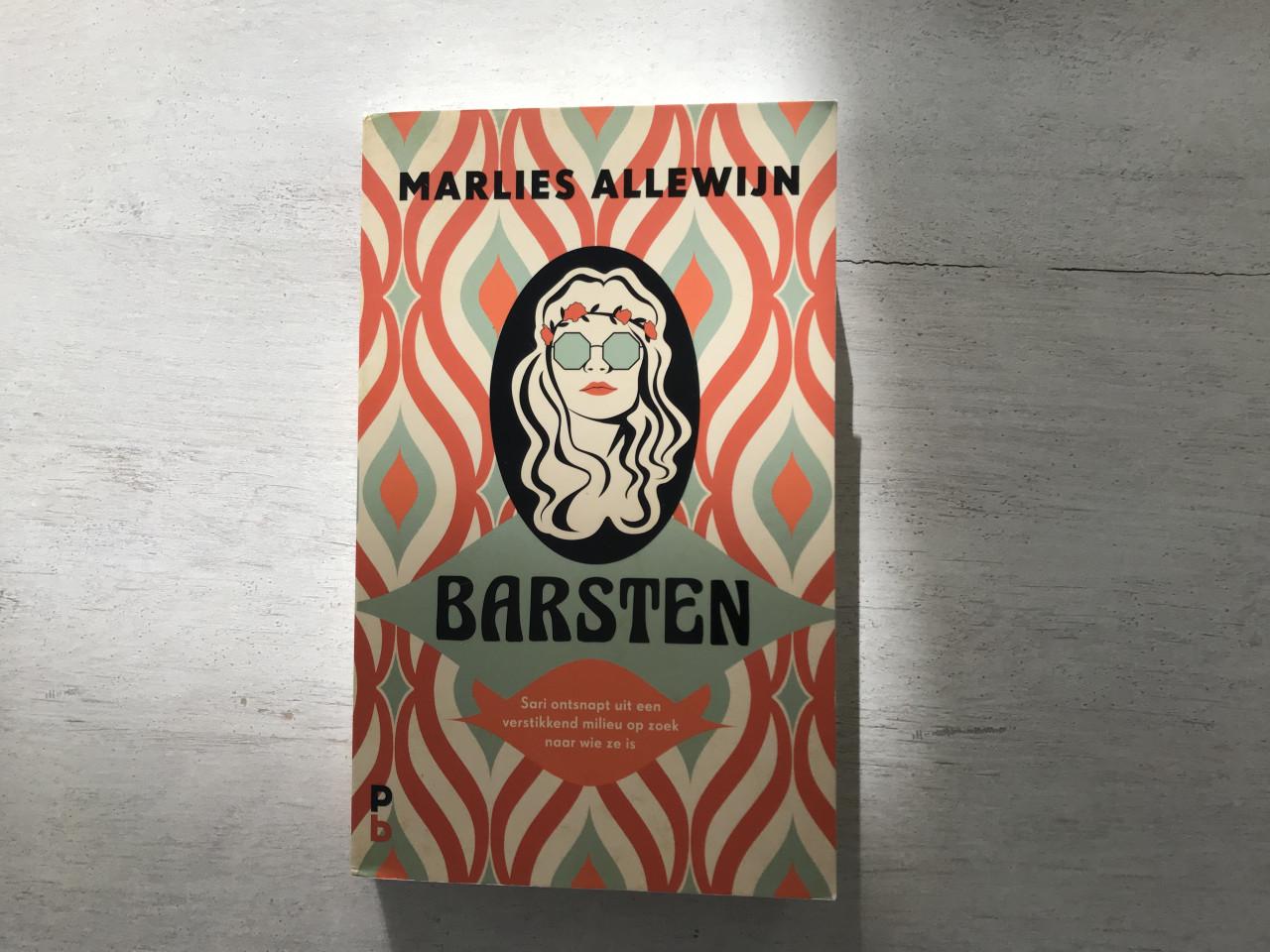 Barsten boek van Marlies Allewijn