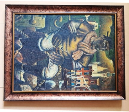 Visser klederdracht Veere Zeeland schilderij Reimond KIMPE