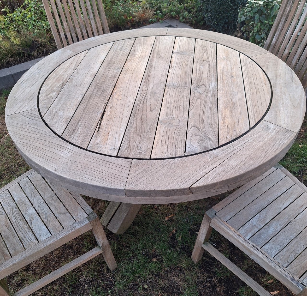 Teakhouten tuinset