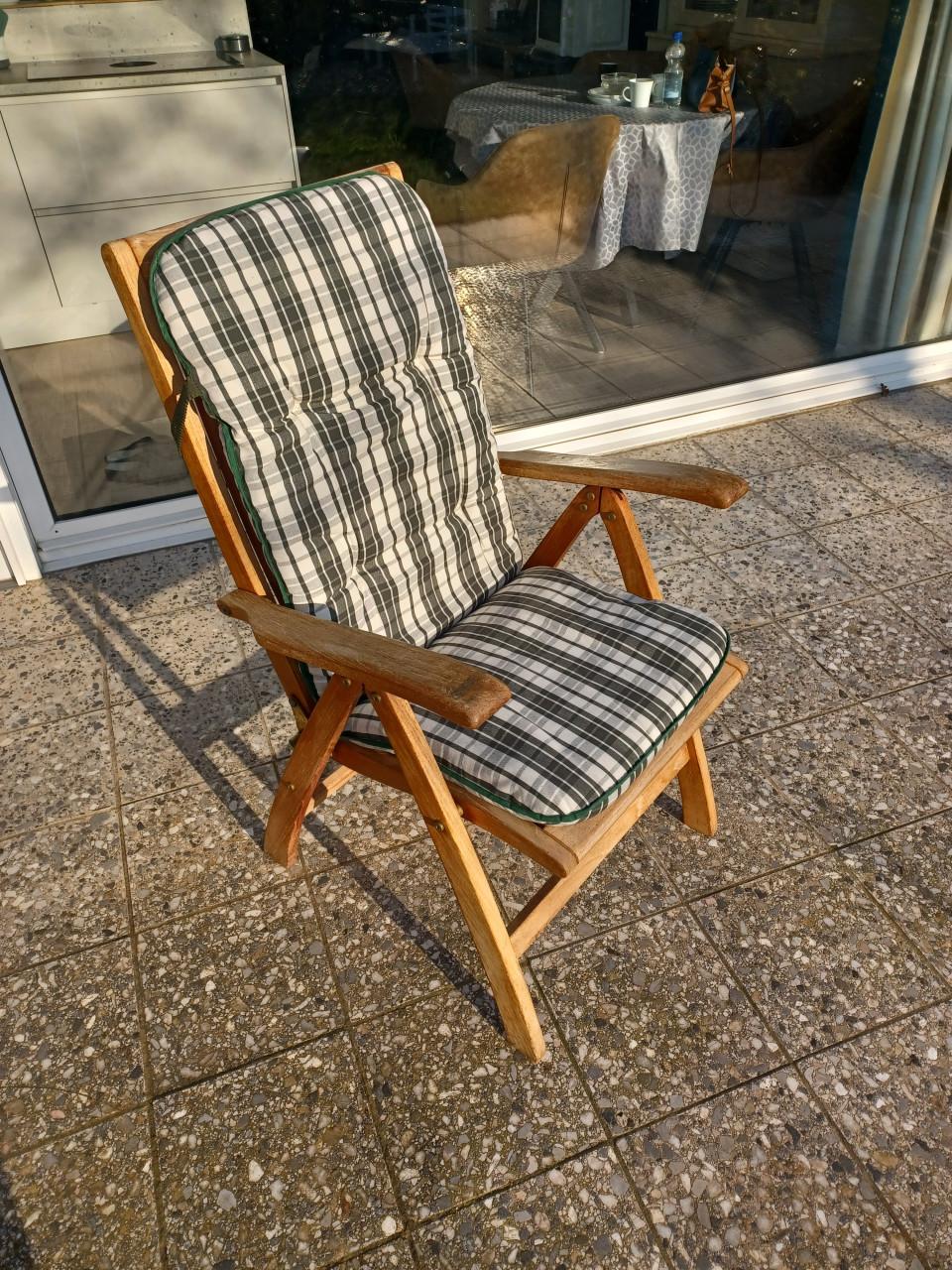 Standenstoel hardhout