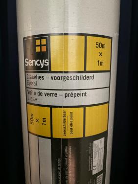 Glasvliesbehang - 50mx100cm