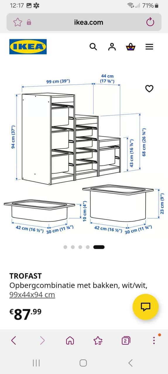 Trofast kast Ikea