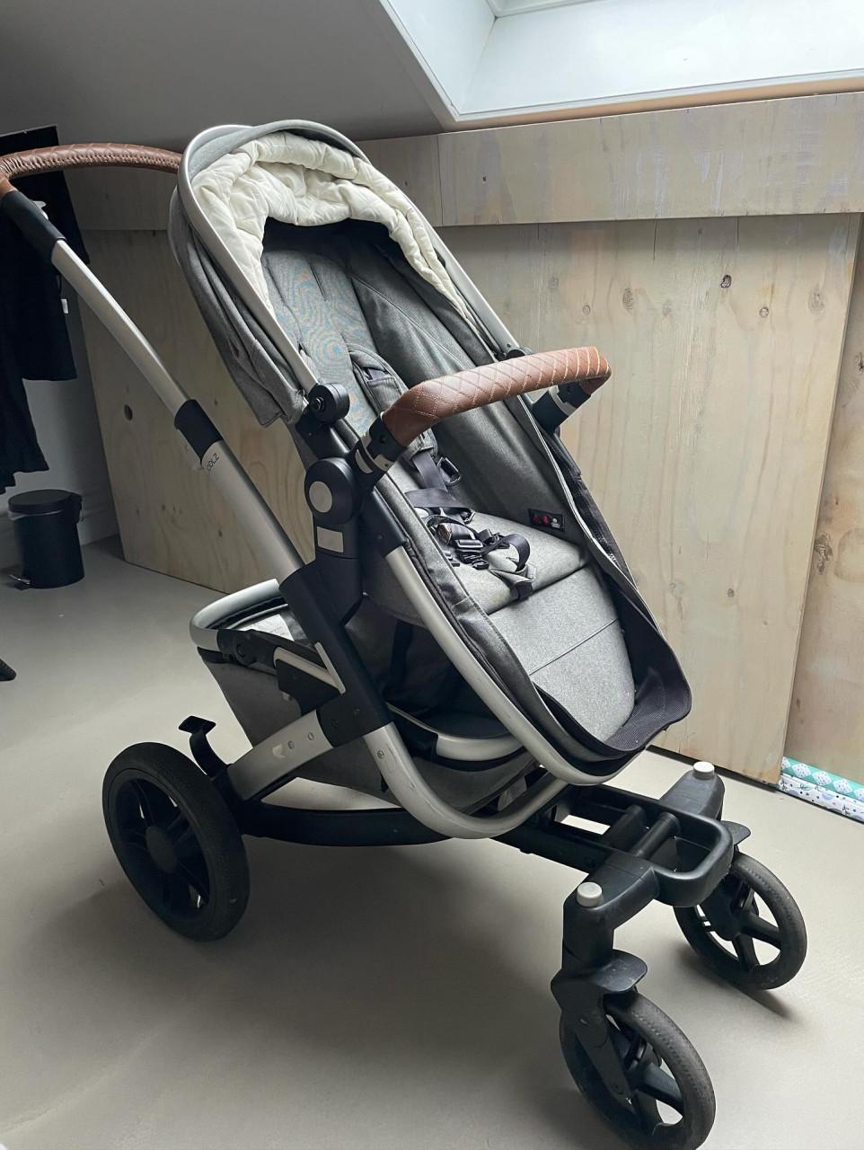 Joolz Day 3 kinderwagen met reiswieg en adapters