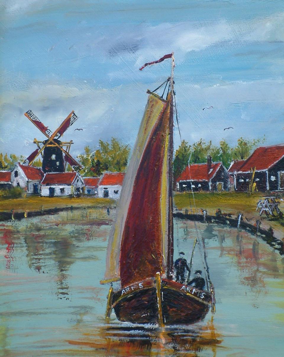 Arnemuiden  ongeveer  60 x 60 cm
