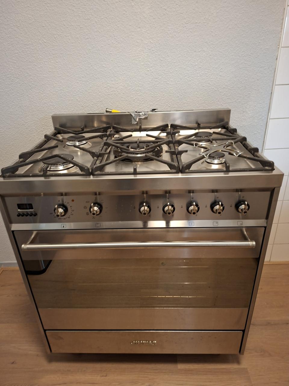 Te koop gasfornuis 5 pits