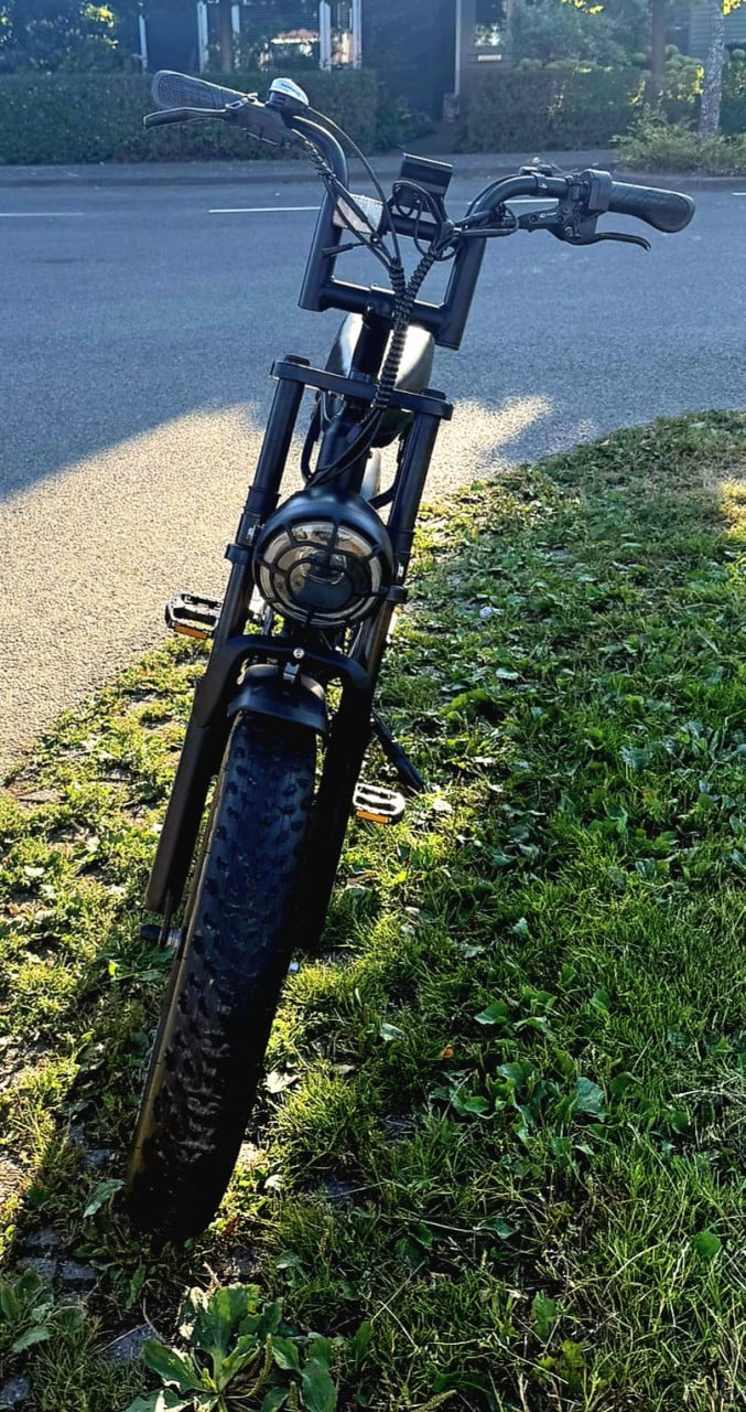 Fatbike V20 met toebehoren