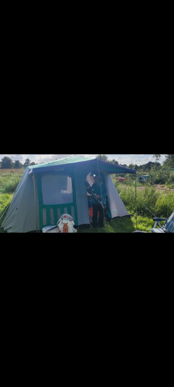 Bungalow tent katoen 5-pers