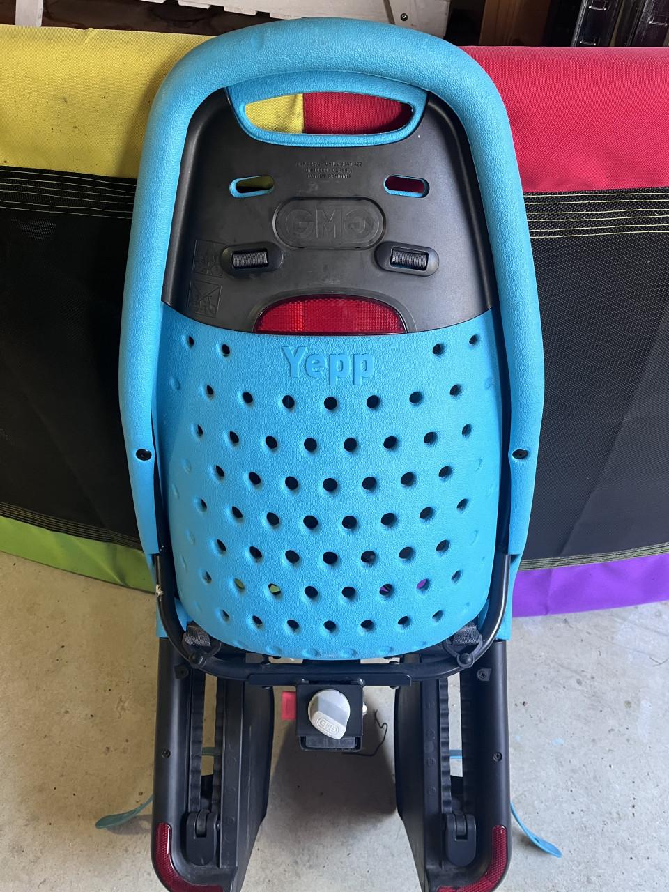 Achter fiets stoeltje yepp