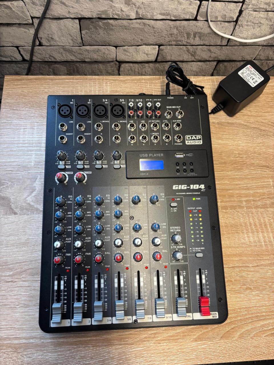 DAP GIG-104C inclusief USB recorder/player
