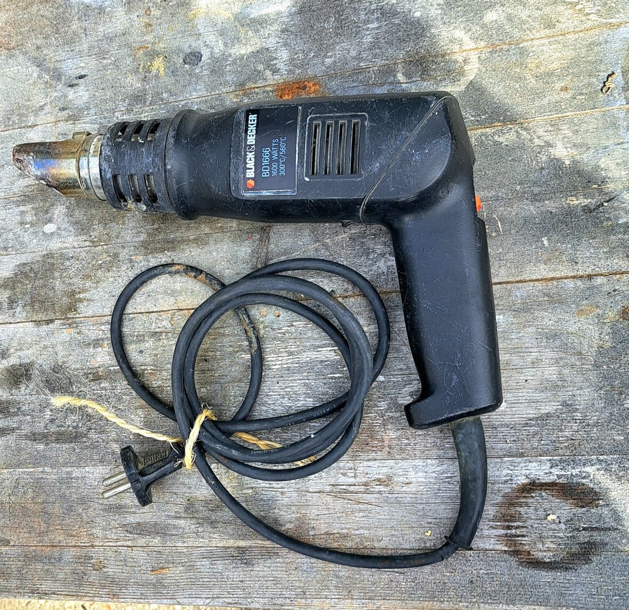 Black en decker verfafbrander