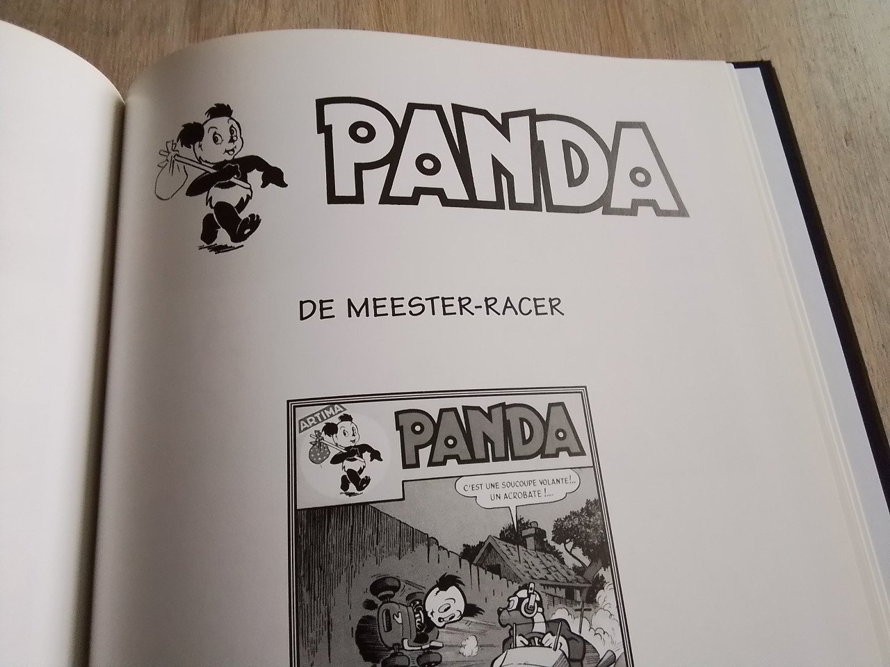 Panda van Marten Toonder 4 x hardcover gelimiteerde uitgave