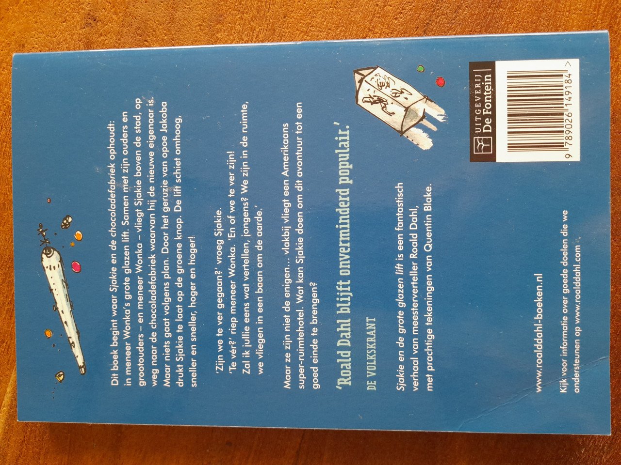 Kinderboek Sjakie en de grote glazen lift