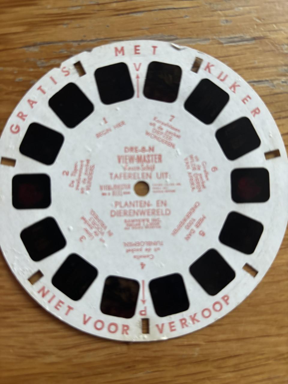 Originele View-Master Sawyers, diverse schijven 1960-1975