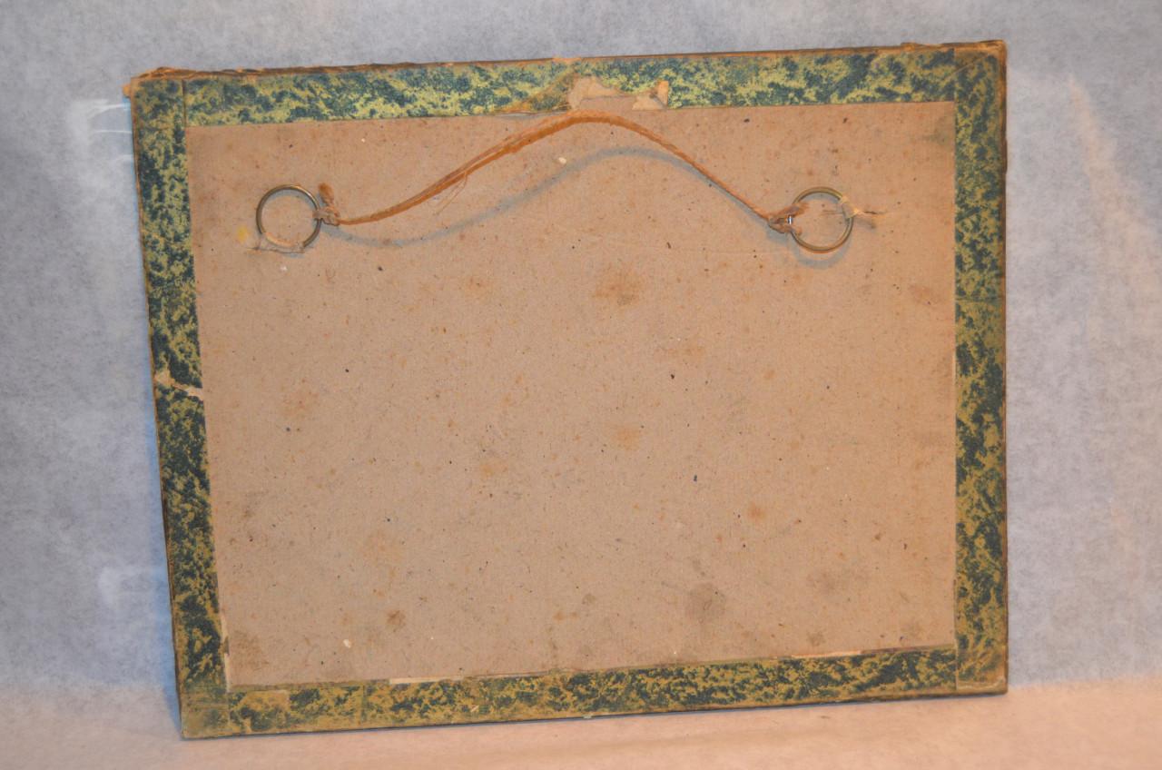 4 Etsjes gesign. 'van Oost' dorps / stadsgezichten