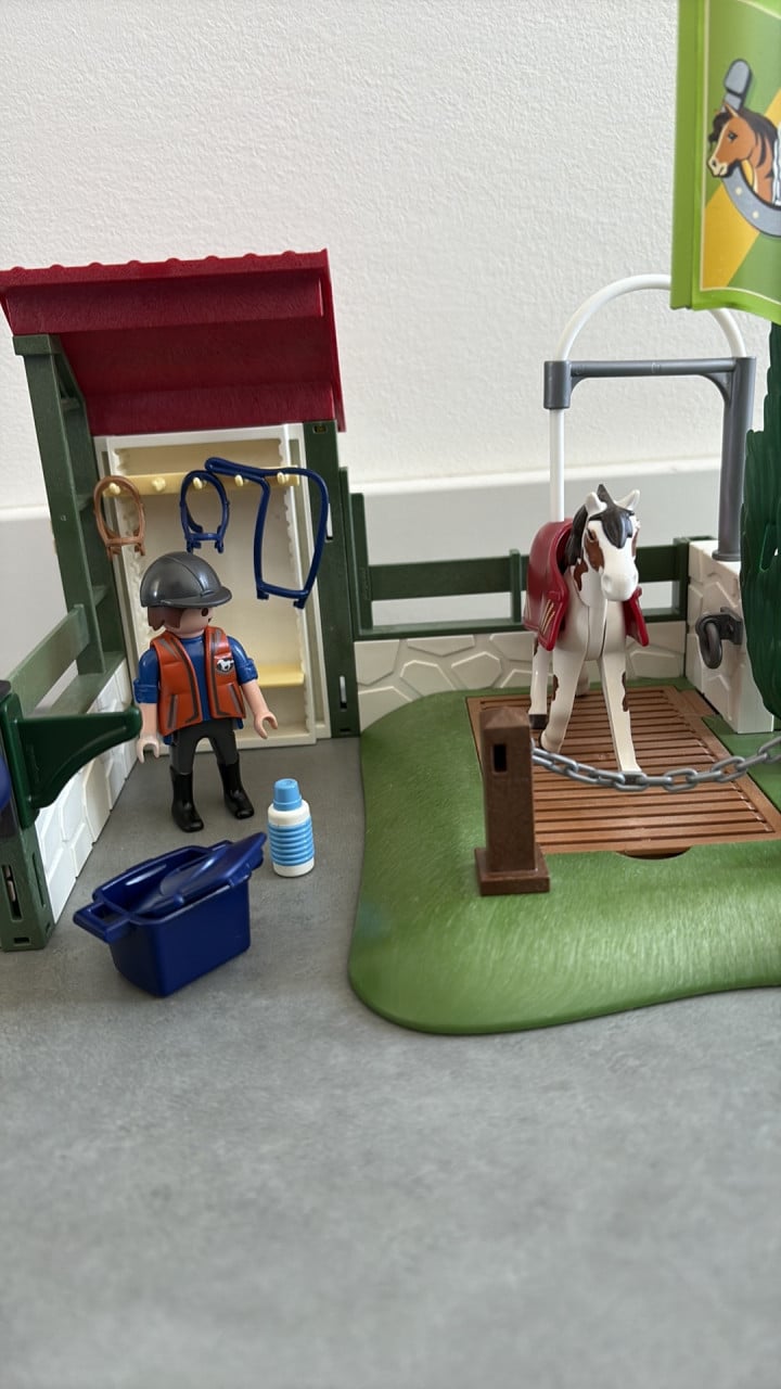 Playmobil Paardenwasstraat