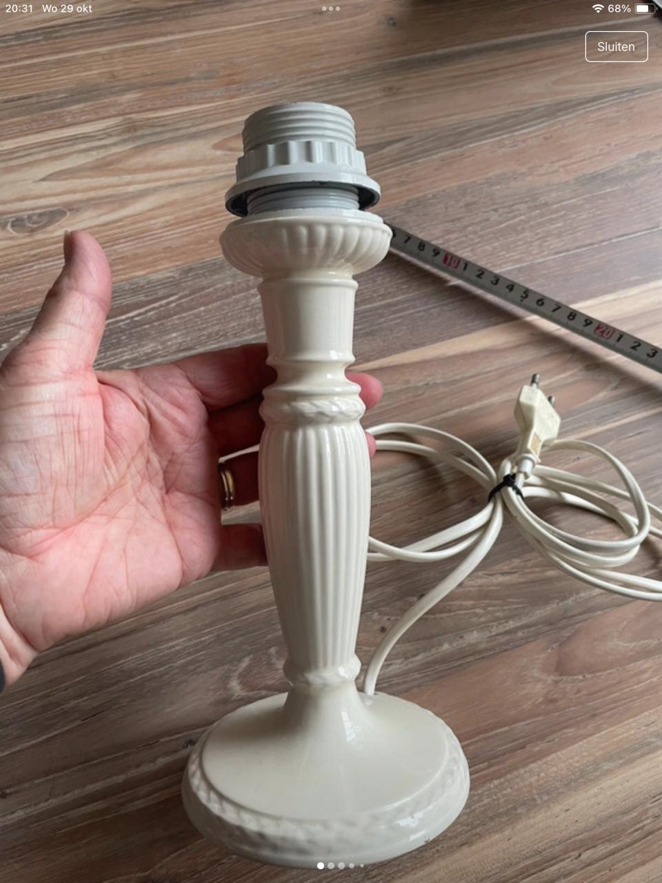 Wedgwood staande lamp