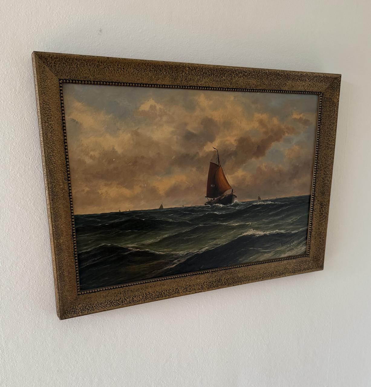 Haaike Abraham Jaarsma Botter op Volle Zee