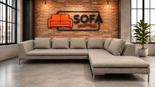 Montèl Taupe Stoffen Hoekbank-Diepe Lounge Zit-Tijdloos Modern Design