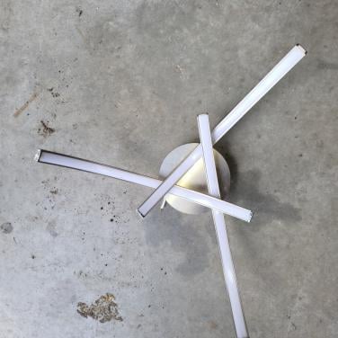 2 plafond lampen