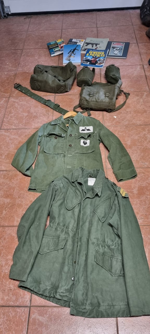 Te koop: leger outfit