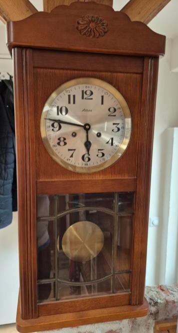 Athos Houten antieke wandklok