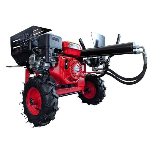 Houtklover, houtkliever, kliefmachine, kloofmachine 12TO benzine