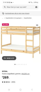 Stapelbed Ikea