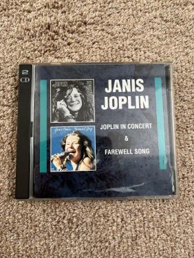 Cd- Janis Joplin, titel: In concert & Farewell Song