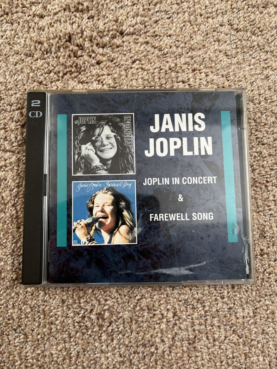 Cd- Janis Joplin, titel: In concert & Farewell Song
