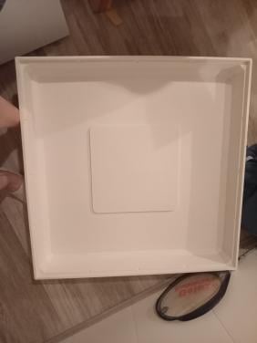 Te koop lekbak voor wasmachine.