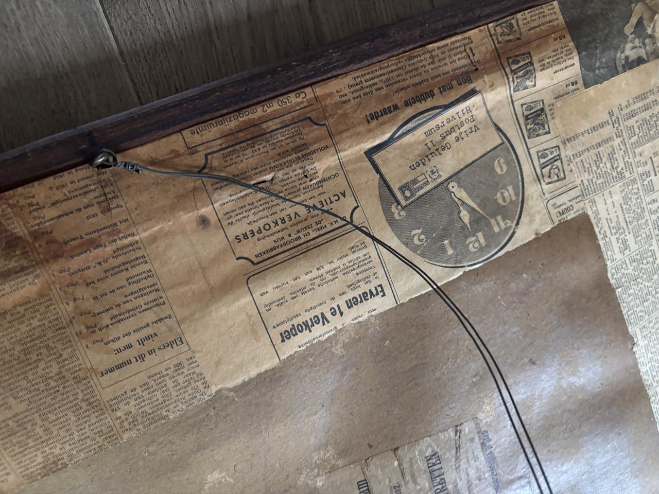 Antiek portret van dame, Atelier P.J. van Schaick, ca. 1900-