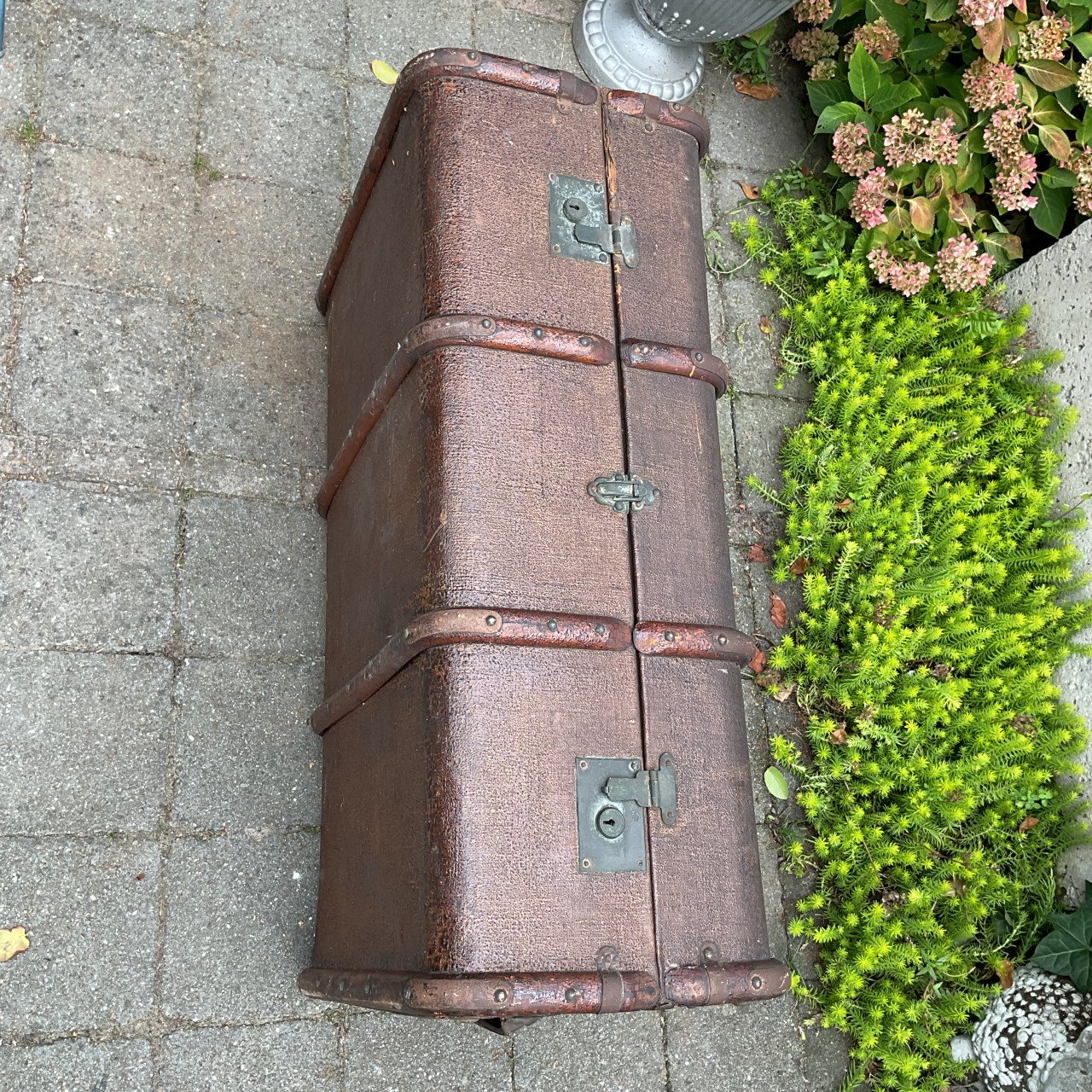Antieke hutkoffer