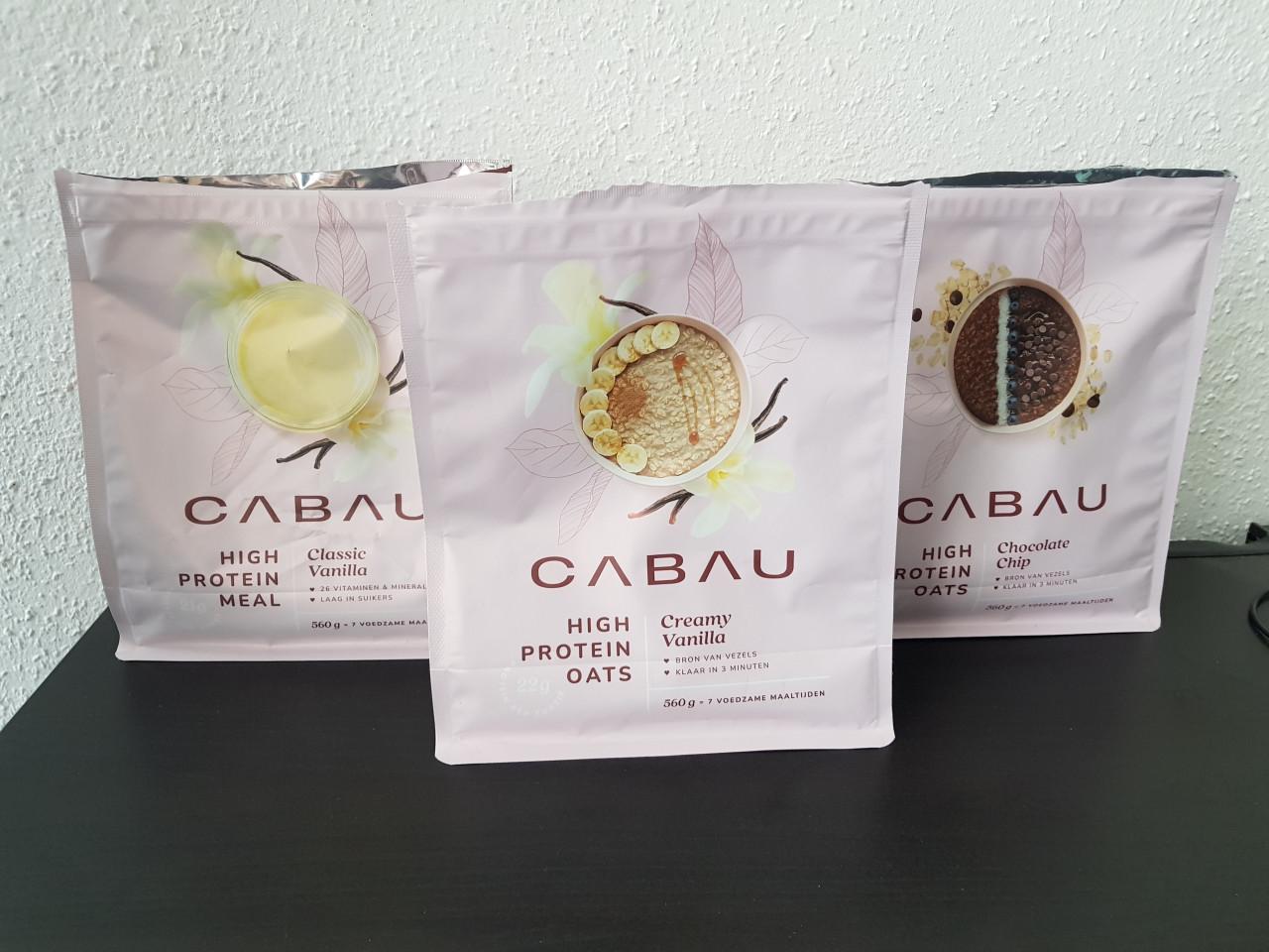 3 x open product Cabau High Protein Meal en Oats