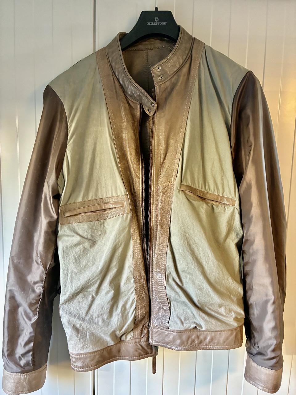 Stoer leren jack (Oakwood)