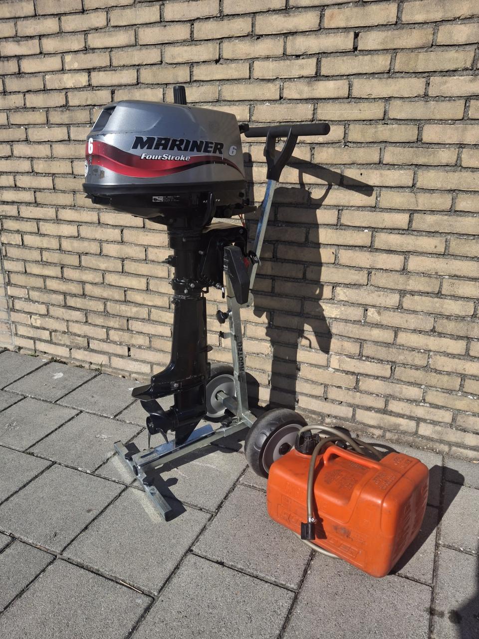 5pk en 6pk 4 takt Mercury Mariner buitenboordmotor kortstaart beurt gehad