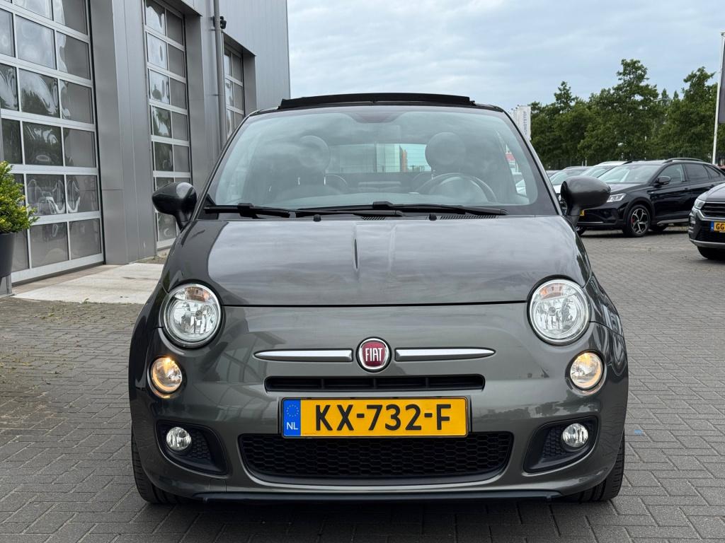 Fiat 500 C 1.2 sport * cabriolet * sport bumpers * airco * pdc *