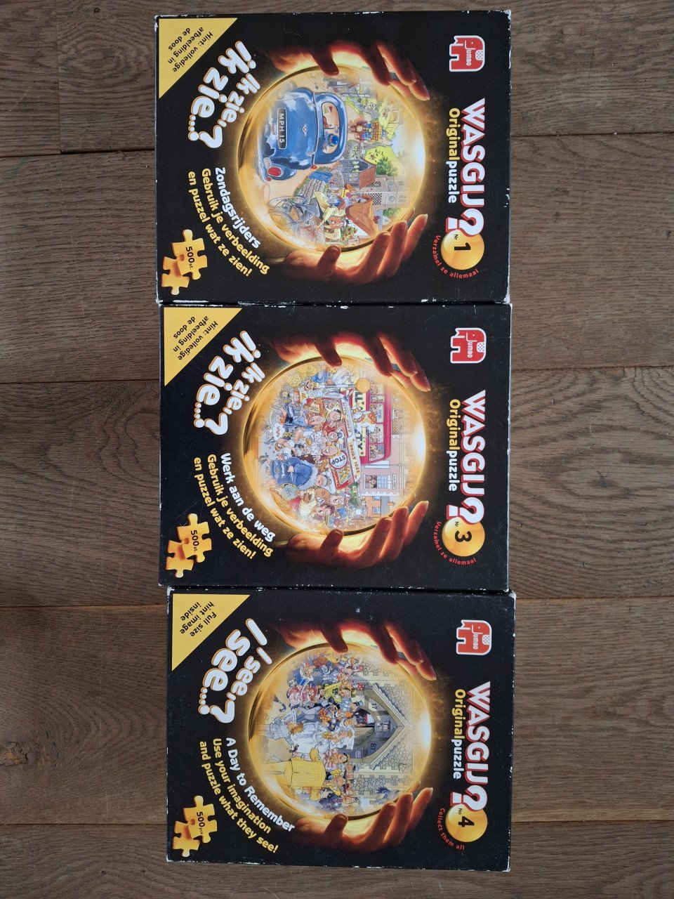 Heel veel WASGIJ en VAN HAASTEREN puzzels, 5 euro per puzzel