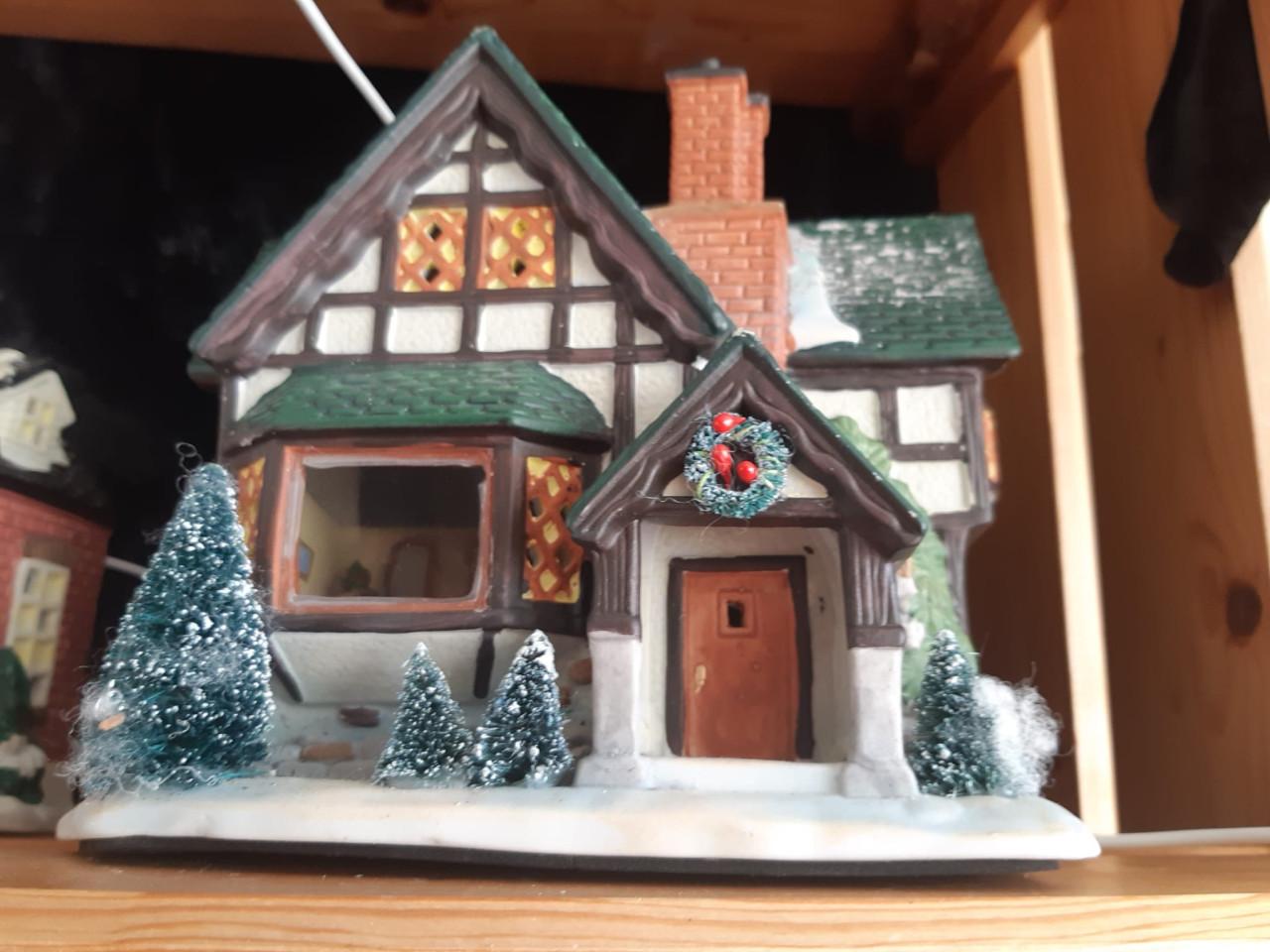 Sfeervolle Dickensville kersthuisjes