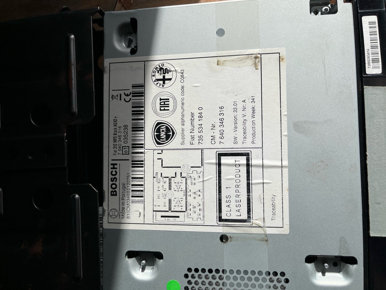 Autoradio Fiat 500